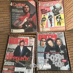 Guitar Magazine Lot 80+ Joueur Vintage-modern, Monde, Un. Navire Libre Prioritaire