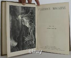 H G Wells / Guerre Des Mondes Dans Pearson's Magazine 1ère Édition 1897 #2106009