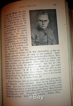 Hallingen, Vol Norwegian American Magazine Bd. 1917-1920, La Première Guerre Mondiale Hallingdal