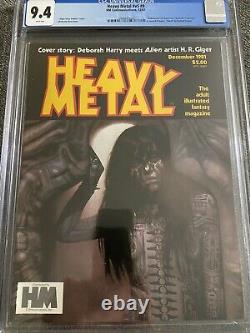 Heavy Metal Magazine 57 ? CGC 9.4 ? PAGES BLANCHES ? GIGER ? EXTRA RARE ÉVALUATION ÉLITE