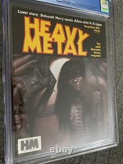 Heavy Metal Magazine 57 ? CGC 9.4 ? PAGES BLANCHES ? GIGER ? EXTRA RARE ÉVALUATION ÉLITE