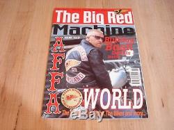 Hells Angels Windsor Les Grands Magazines De La Machine Rouge N ° 1 À 4 Estampillés Par Ted Rare