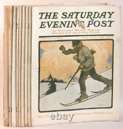 Herman P Feifer / Magazine du Saturday Evening Post 1904 9 Numéros Janvier #264149