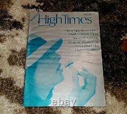 High Times Premier Issue Summer 74' Version