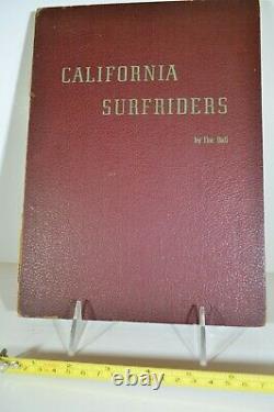 Holy Graal Vintage Surfing Classic California Surfriders Doc Ball 1ère Édition