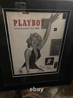 Hugh Hefner A Signé Playboy Reprint 1ère Édition