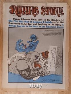 Hunter Thompson Rolling Stone, Scanlan's Magazine Lot. Peur et dégoût, Derby du Kentucky