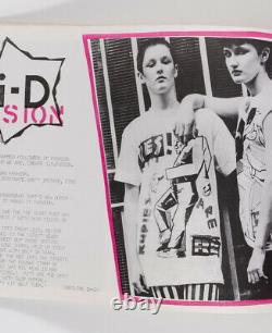 I-d Magazine 1er Numéro No. # 1 1980 ID Terry Jones Droit Vers Le Haut Punk Bricolage Skinhead