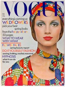 Ingmari Lamy ELIZABETH TAYLOR Dominique Sanda DONNA JORDAN Vogue Février 1972