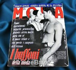Italien Madonna Moda Magazine Mars 1991 Super Complete Rare Non Promo