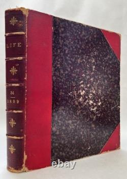 J A Mitchell / Magazine Life Juillet-Décembre 1899 1ère Édition
