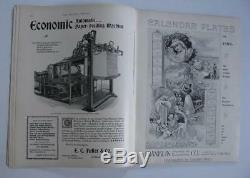 J. Rare Complete Octobre 1897 Printer Inland Magazine C. Bradley Will Leyendecker