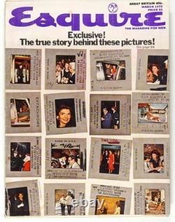 JACKIE O Ron Galella JOHN UPDIKE Jean-Paul Goude ESQUIRE mars 1972 Super-héros