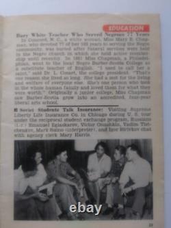 JET Magazine 31 juillet 1958 Ce que NKRUMAH pense des Noirs américains + autres articles