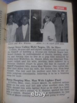 JET Magazine 31 juillet 1958 Ce que NKRUMAH pense des Noirs américains + autres articles