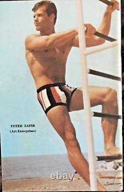 JEUNES HOMMES N° 1 PREMIER NUMÉRO Mars 1966, Magazine Vintage de Musculature Masculine, Rare