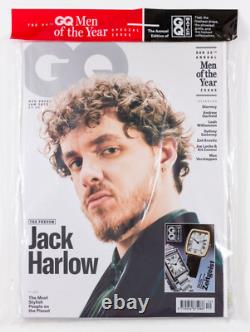 Jack Harlow Andrew Garfield Kit Connor Stormzy Carter Watch GQ MAGAZINE SEALED

 <br/>	 	 <br/>Le titre en français est : 'Jack Harlow Andrew Garfield Kit Connor Stormzy Carter regarder GQ MAGAZINE scellé'