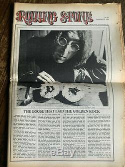 John Lennon & Yoko Ono Le Magazine Rolling Stone De Deux Vierges N ° 22 Le 23 Novembre 1968