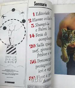 Journal d'été de Bruce Weber 1986 Per Lui Art Photography Beach Magazine 1ère Édition