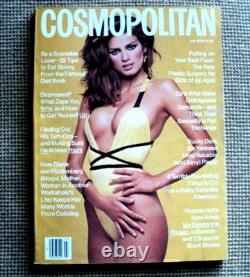 Juillet 1979 Magazine Cosmopolitan Collection Gia Carangi Préféré ! VG++ Scavullo