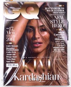 Kim Kardashian Jamie Dornan Lewis Hamilton Iggy Pop Liam Neeson Gq Magazine Mint
