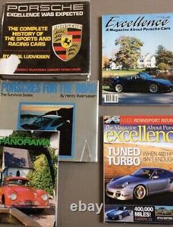 L'excellence de Porsche était attendue 1977 1ère édition et plus encore, livre des survivants, magazines
