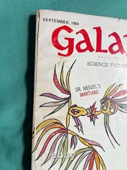 LE MESSIE DES DUNES 1ère édition 1969 GALAXY Magazine Ensemble complet de 5 numéros de Frank Herbert