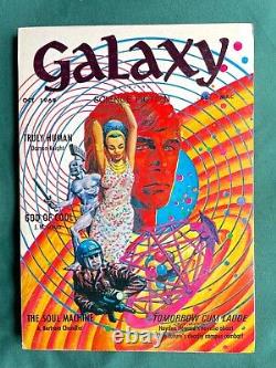 LE MESSIE DES DUNES 1ère édition 1969 GALAXY Magazine Ensemble complet de 5 numéros de Frank Herbert