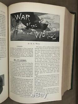 La Guerre Des Mondes Première Impression Pearsons Magazine Vol III & IV H. G. Wells
