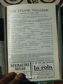 La Première Moitié Du Magazine Strand De Conan Doyle's The Lost World 1st Edition 1912