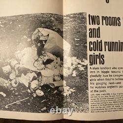 La grande supercherie hippie, 1re édition, magazine de 1968, Award Books, première impression