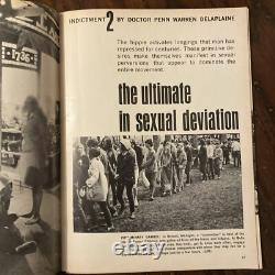 La grande supercherie hippie, 1re édition, magazine de 1968, Award Books, première impression