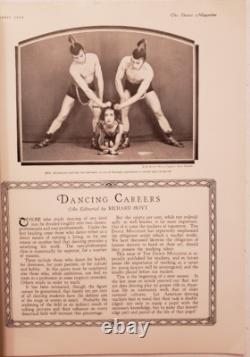 La revue de danse octobre 1929 Harriet Hoctor Numéro de studio Mata Hari Art déco