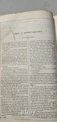 Le Magazine Columbien Très Tôt Edgar Allan Poe & Walt Whitman 1844