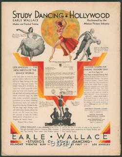 Le Magazine de la Danse Avril 1930 Ruth Pryor Numéro Hollywood Art Déco