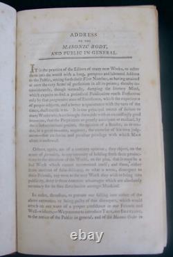 Le Magazine des Francs-Maçons, juin-décembre 1793, première édition, gravures