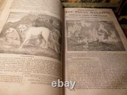 Le Penny Magazine de la Société pour la diffusion des connaissances utiles 1833 1re édition