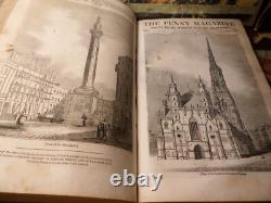 Le Penny Magazine de la Société pour la diffusion des connaissances utiles 1833 1re édition