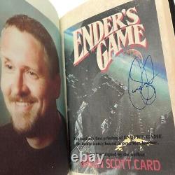 Le jeu d'Ender d'Orson Scott Card Édition originale signée TOR 2v Magazine Analog 1977