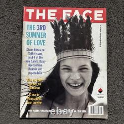 Le magazine The Face Juillet 1990 N° 22 Kate Moss Corinne Day 3ème Été de l'Amour