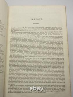 Le magazine de penny Vol I & II complet 1832/1833 1ère édition reliure en cuir