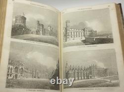 Le magazine de penny Vol I & II complet 1832/1833 1ère édition reliure en cuir