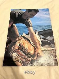 Le magazine officiel vintage ultra rare du film Les Dents de la Mer de Steven Spielberg