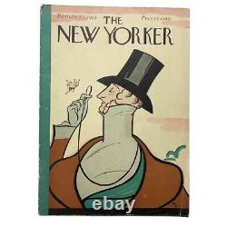 Le premier numéro du magazine The New Yorker, édition originale complète du 21 février 1925