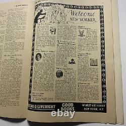 Le premier numéro du magazine The New Yorker, édition originale complète du 21 février 1925