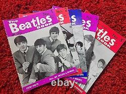 Les Beatles Monthly Book Numéros 1-5 RARE