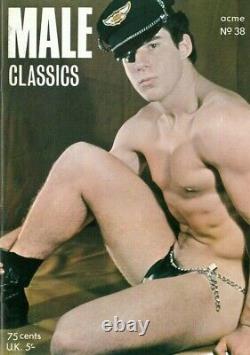 Les Classiques Masculins Vol. 38 Édition Britannique, Vintage Gay Beefcake Magazine