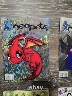 Les magazines officiels de Neopets 1-20 sont tous originaux et j'ai les posters attachés.