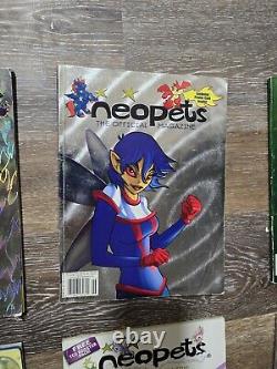 Les magazines officiels de Neopets 1-20 sont tous originaux et j'ai les posters attachés.