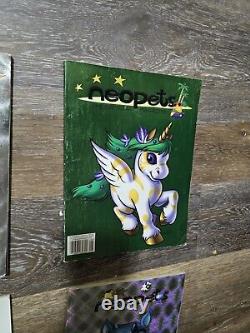 Les magazines officiels de Neopets 1-20 sont tous originaux et j'ai les posters attachés.